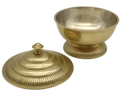 Dekorative Messingschale mit Deckel - Bild 3