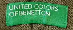 United Colors of Benetton Kinderhose olivgrün Gr. 2XL - Bild 3