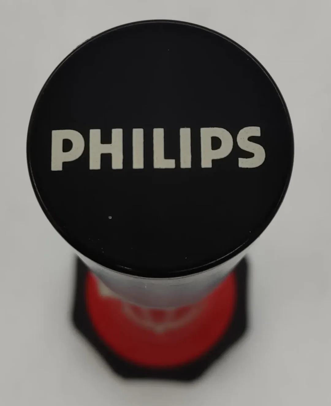 Philips Retro Taschenlampe silber/rot/schwarz  – Bild 4