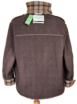 Marco O'Polo Herren Hemdjacke, braun - Gr. S - Bild 7