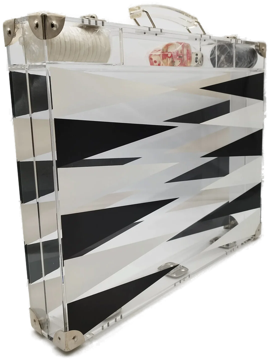 Dapy Paris Backgammon Set - 1970-79 / 43x34x7 cm – Bild 5