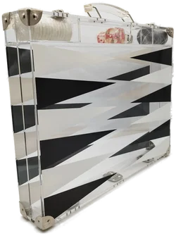 Dapy Paris Backgammon Set - 1970-79 / 43x34x7 cm - Bild 5