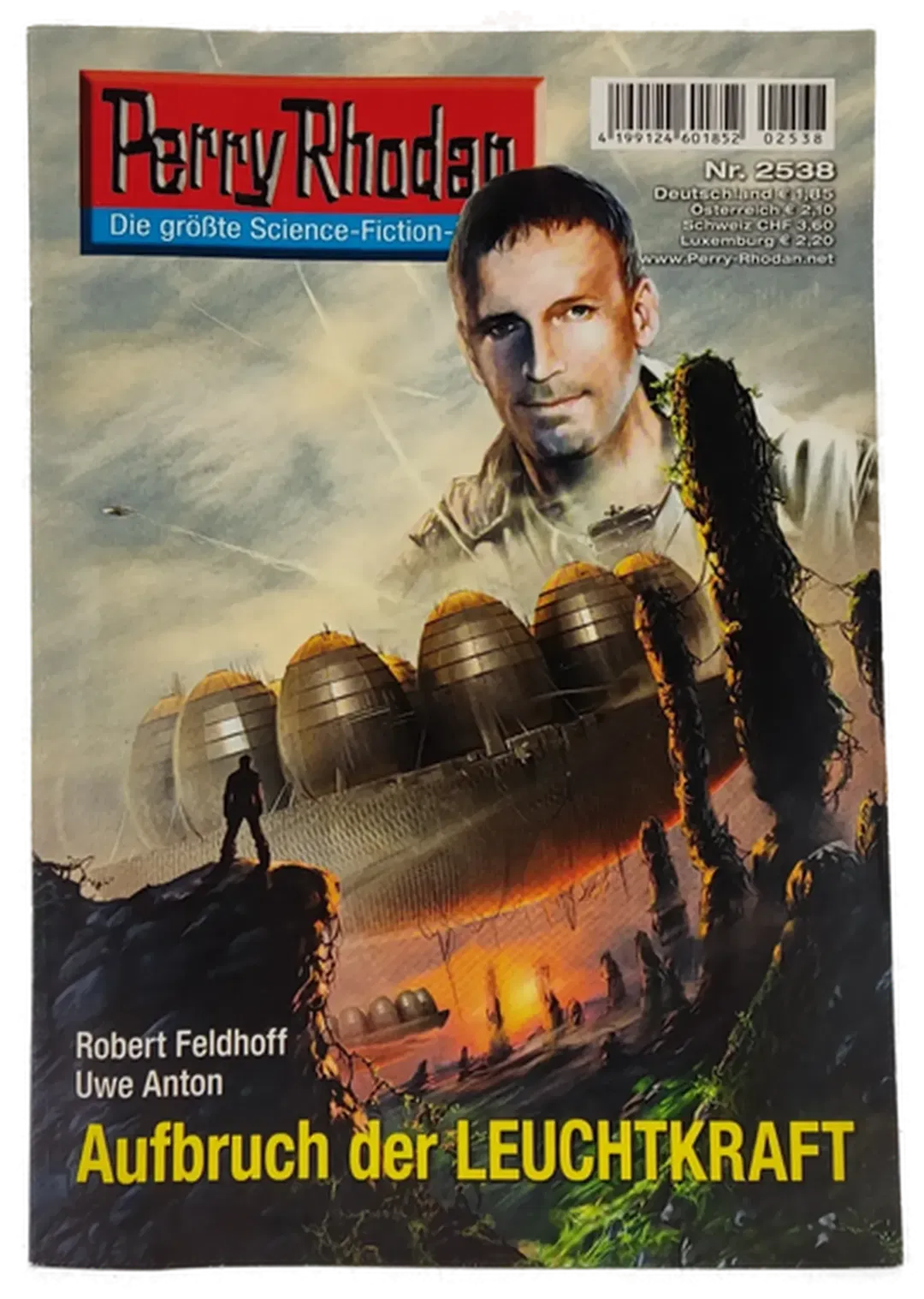 Romanheft Perry Rhodan Aufbruch der Leuchtkraft Erstauflage Nr.2538 - Bild 2