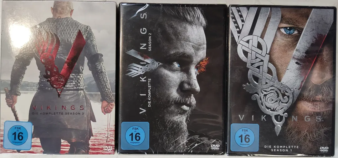 DVD - Vikings Staffel 1+2+3 - Bild 1