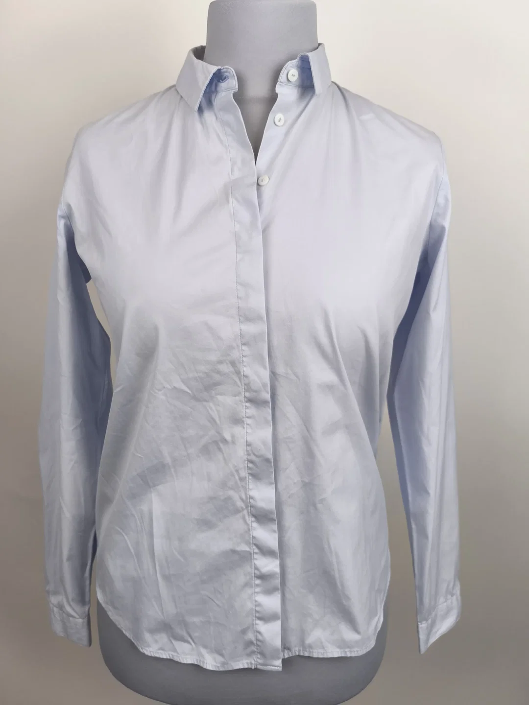 1863 by Eterna, Hemdbluse hellblau, Gr. 38 - Bild 4