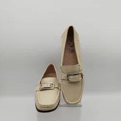 Damen Mokassins / Slipper, Leder, Gr. 39 - Bild 1