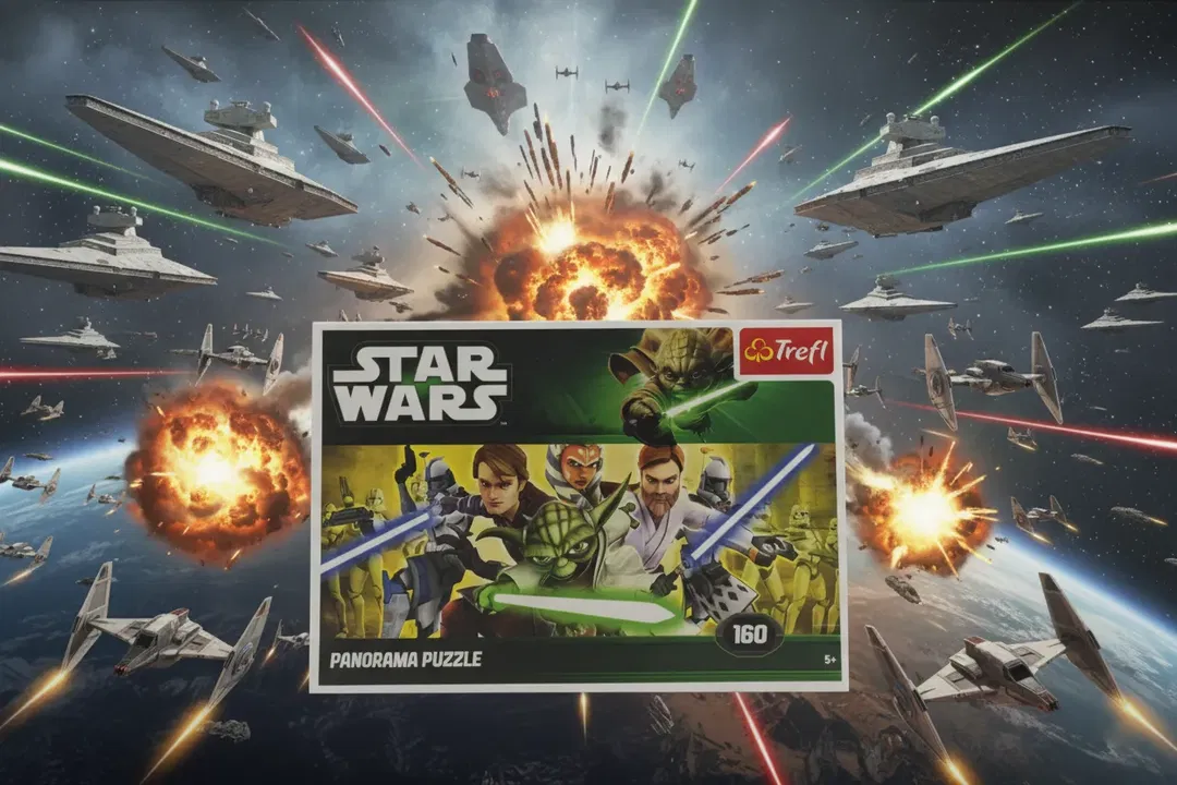 Star Wars Panorama Puzzle 160 Teile  - Bild 1