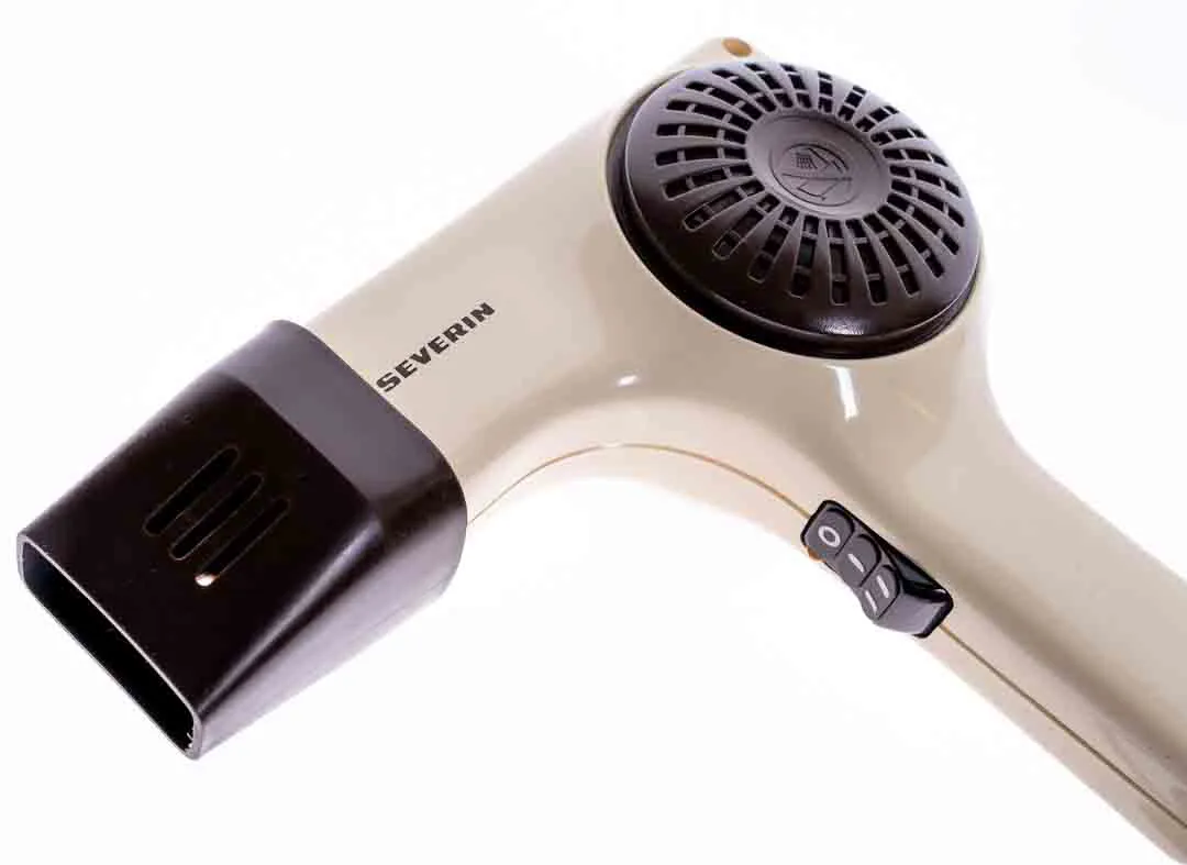 SEVERIN Vintage Haartrockner / Föhn in beige-braun – Bild 4