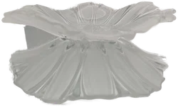 Kristall-Servierplatte Mikasa Transparent | Sunflower Frost – Vorschau 9