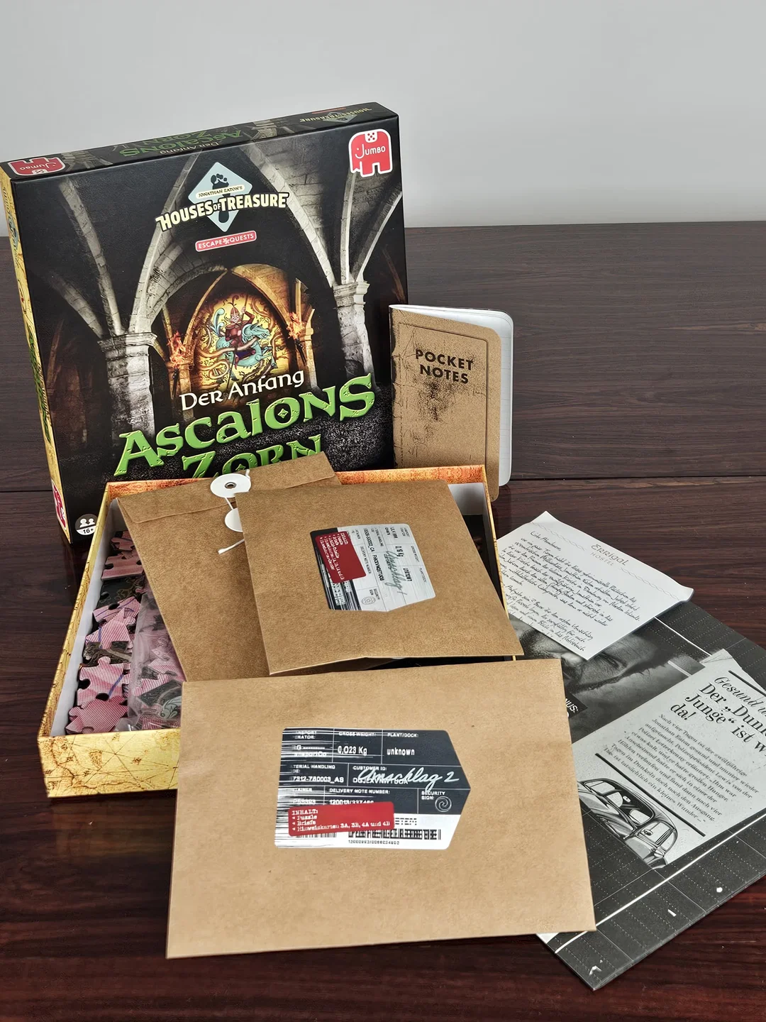 Der Anfang Ascalons Zorn - ESCAPE QUESTS - Gesellschaftsspiel - Jumbo – Bild 3