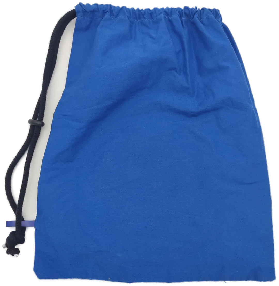 Trainingsbeutel für Kinder marineblau mit Aufdruck – Bild 2