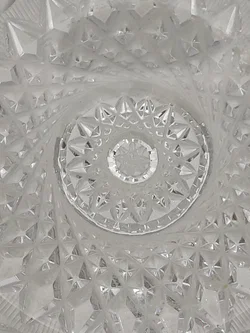 Bohemian Kristallglas-Schale „Queen’s Lace“ | Vintage-Klassiker – Vorschau 7