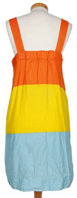 marimekko Damen Midikleid, orange/gelb/blau - Gr. M - Bild 2