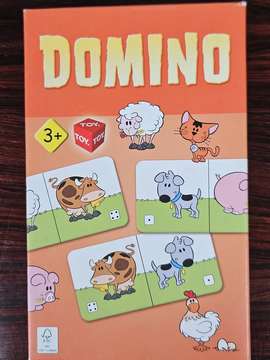 DOMINO - Gesellschaftsspiel - TOY - Bild 1