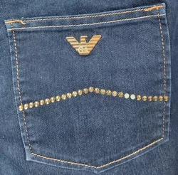 Armani Jeans Damen Dunkelblau Gr. S - Bild 4