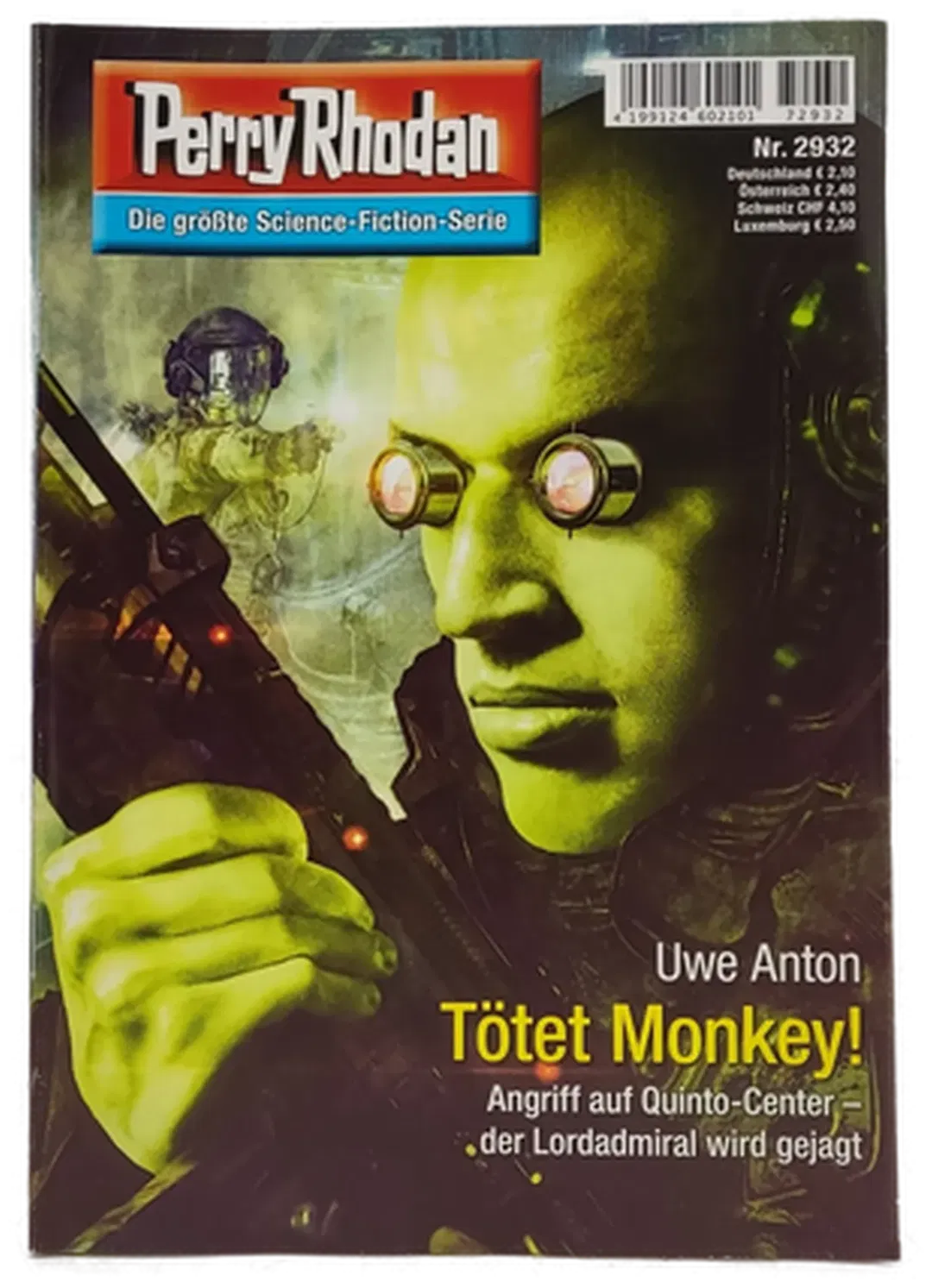 Romanheft Perry Rhodan Tötet Monkey! Erstauflage Nr.2932 - Bild 1