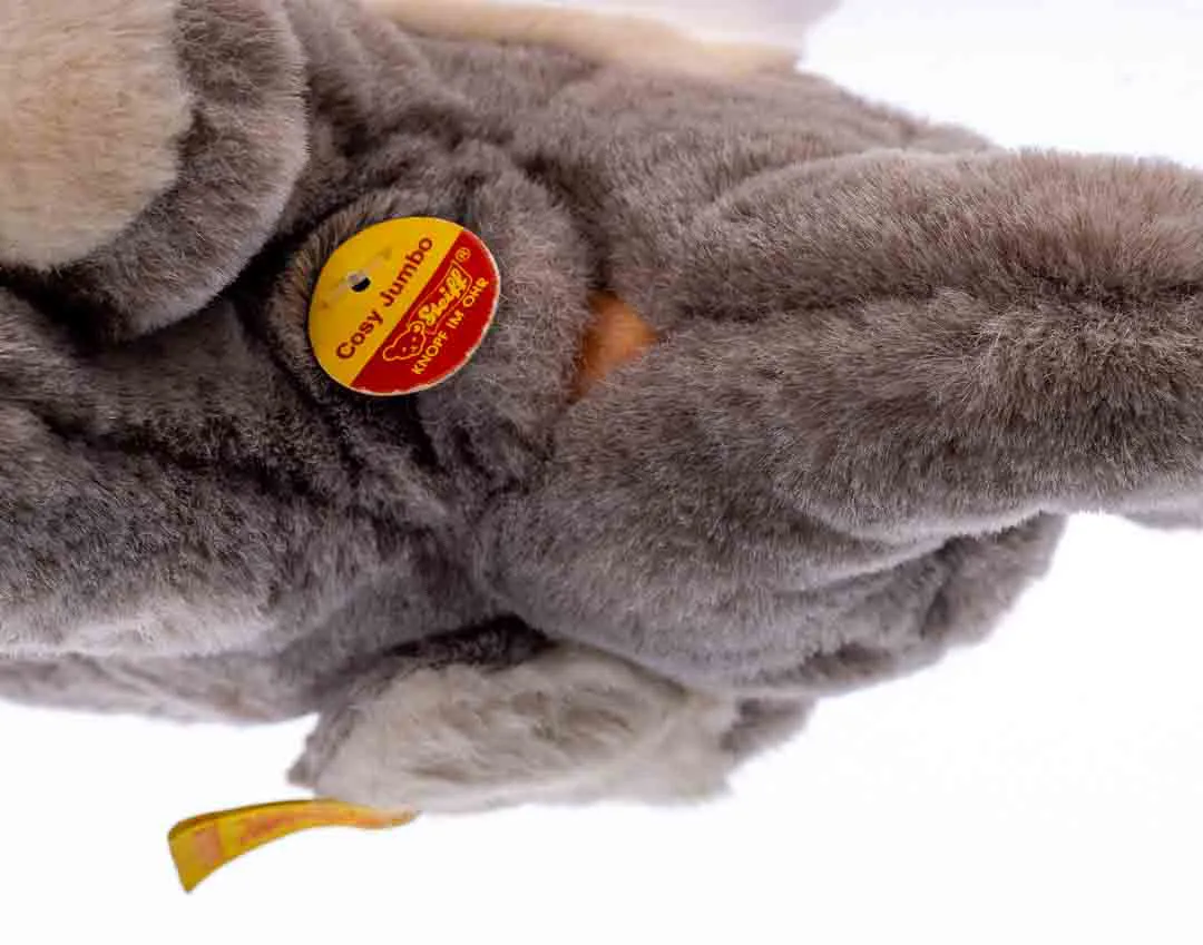 STEIFF Stofftier / Kuscheltier "Elefant", Höhe 14cm – Bild 3