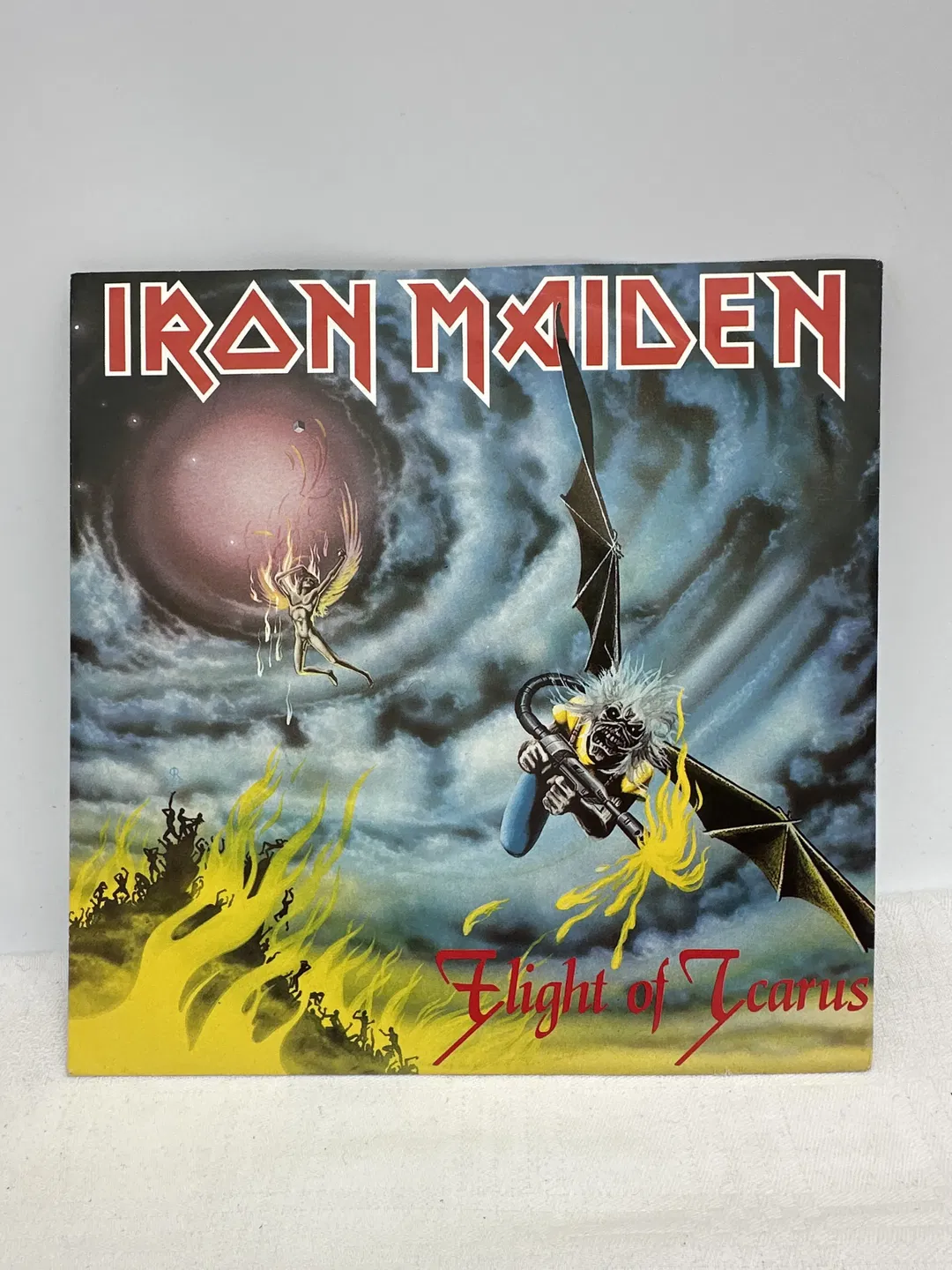 Single Langspielplatte - Iron Maiden - Flight of Icarus - Bild 1