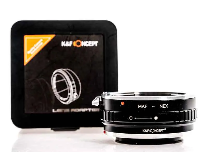 K&F Concept Objektivadapter MAF - NEX - Bild 3