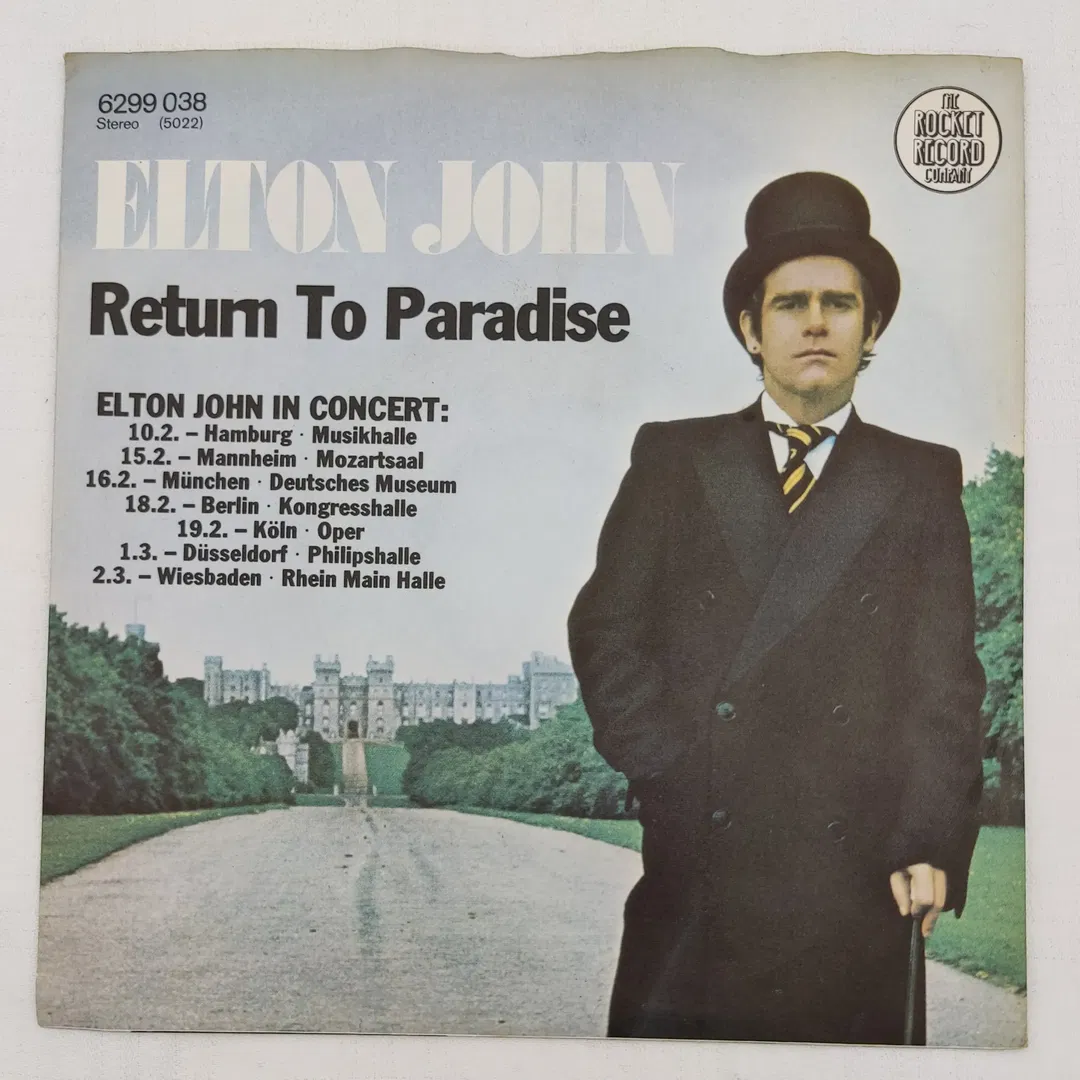 Single Langspielplatte - Elton John - Song for Guy - Bild 1