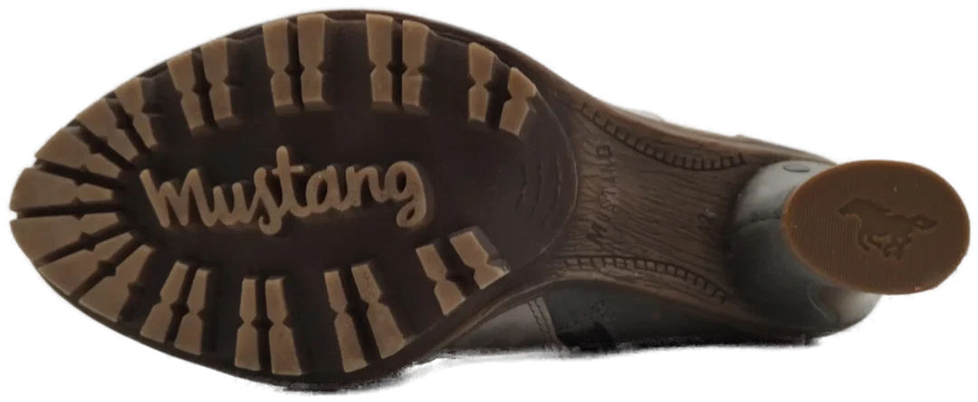 Stylische Mustang Stiefletten - Größe 42 – Bild 3