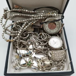 MYSTERY Modeschmuck Set - Silberfarbener Schmuck - Bild 2