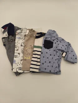 5 Stk. Baby- Oberteile, Gr. 50/56 – Vorschau 2