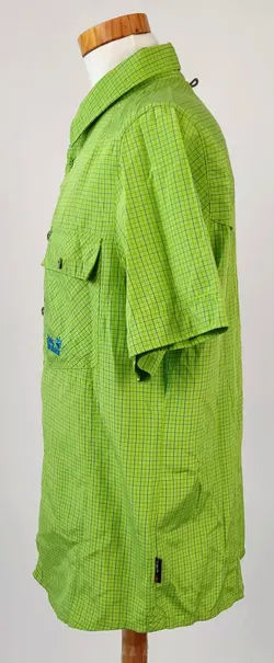 Jack Wolfskin Herren Funktionshemd grün kariert - L - Bild 3
