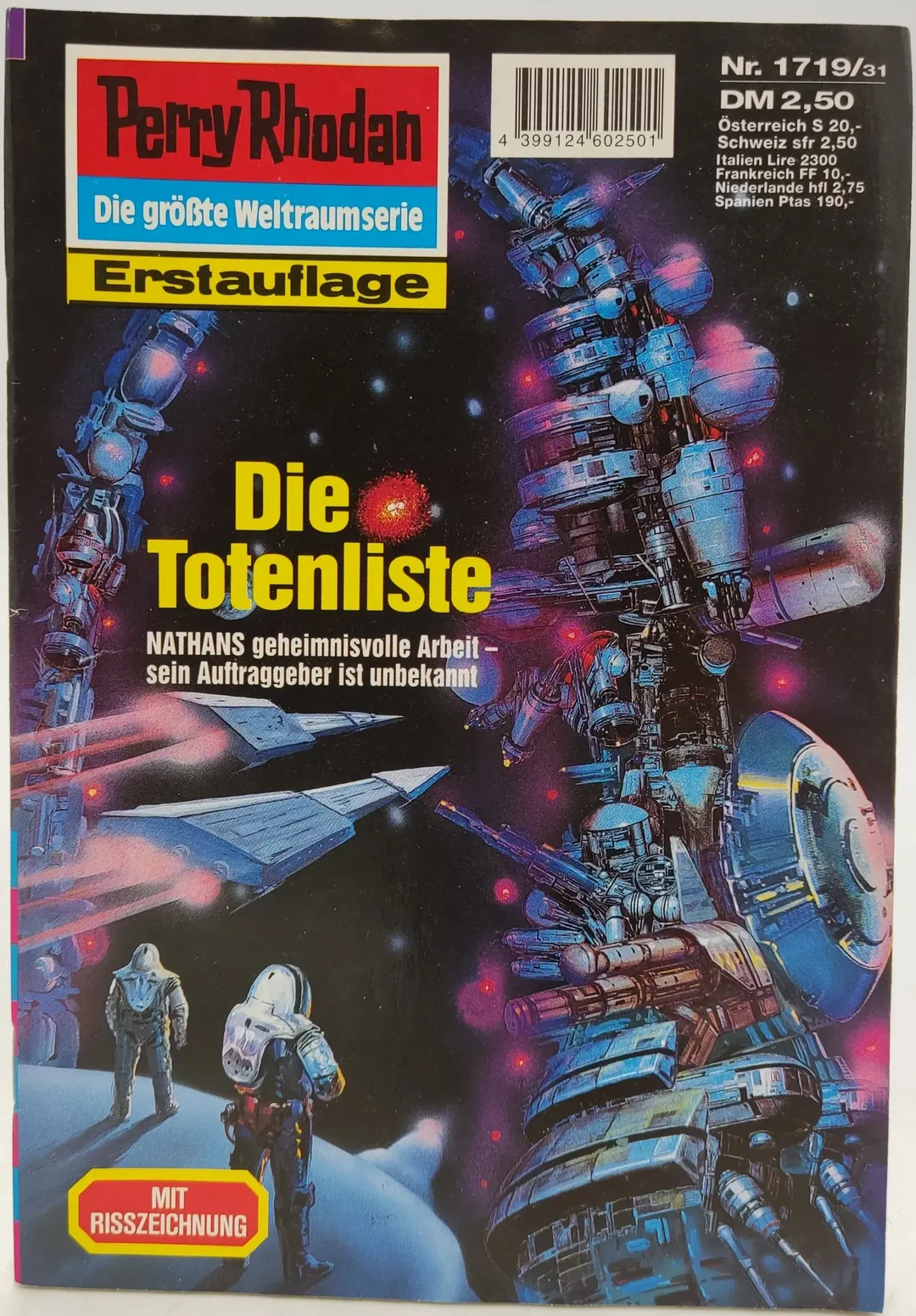 Romanheft Perry Rhodan Die Totenliste Erstauflage Nr.1719 - Bild 2