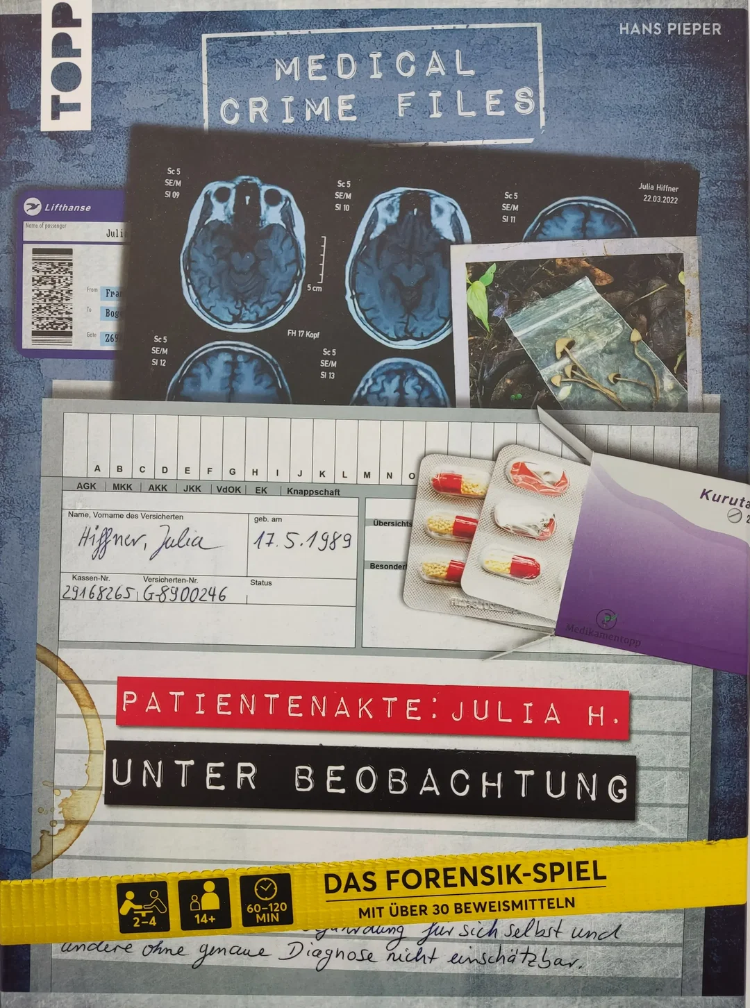 Medical Crime Files - Unter Beobachtung - Forensikspiel, Topp  - Bild 4