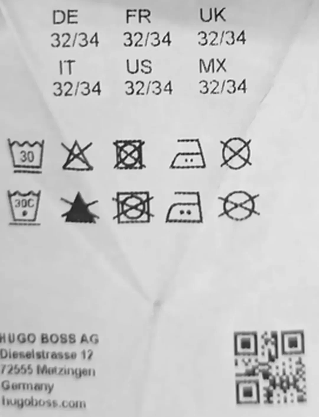 Hugo Boss Herrenjeans blau Gr. 32/34 – Bild 3