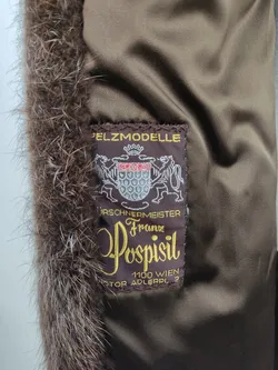 Vintage Herren Pelzmantel - XL / 52-54 - Bild 5