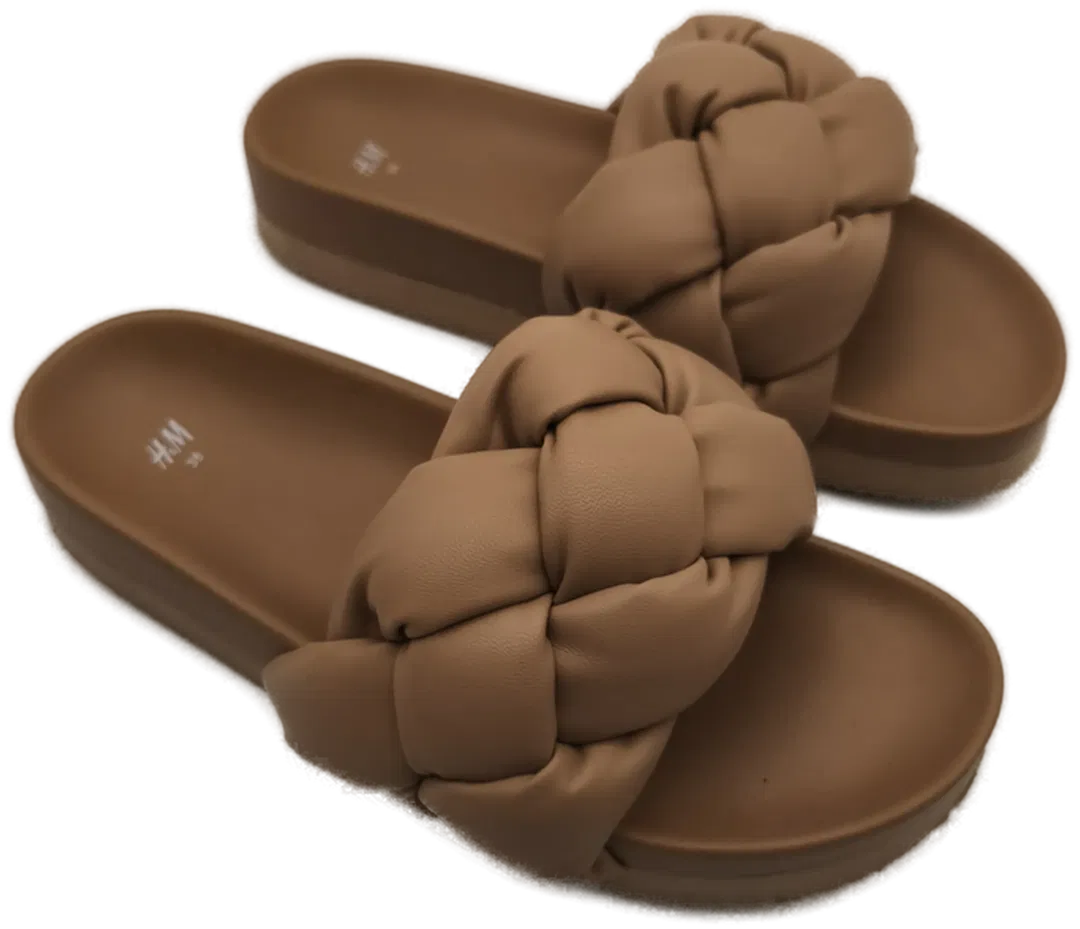 H&M, Damen-Pantoletten, Gr. 38 - Bild 4