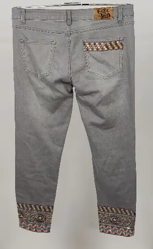 Desigual - Damen 7/8 Jeanshose Gr. 34 – Bild 2