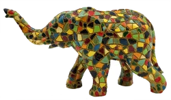Mosaik Elefant - Gaudí‑Stil - Bild 2