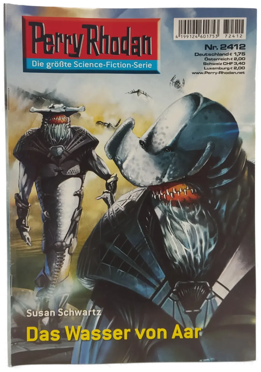 Romanheft Perry Rhodan Das Wasser von Aar Erstauflage Nr.2412 - Bild 1
