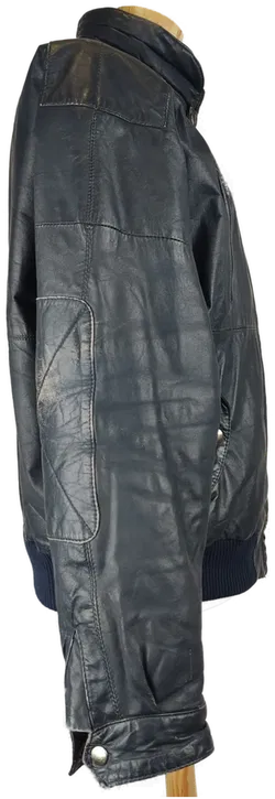 Bunzl-Wien Herren Lederjacke dunkelblau - Gr. 52/XL - Bild 3
