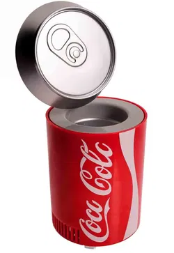Brownrolly Getränke-Mini-USB-Kühlschrank / Coca Cola Logo - Bild 2