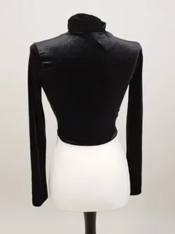 KOTON rollkragen-Pullover mit Stein-Details - Gr. XS / 89% Polyester, 11% Elasthan - Bild 3