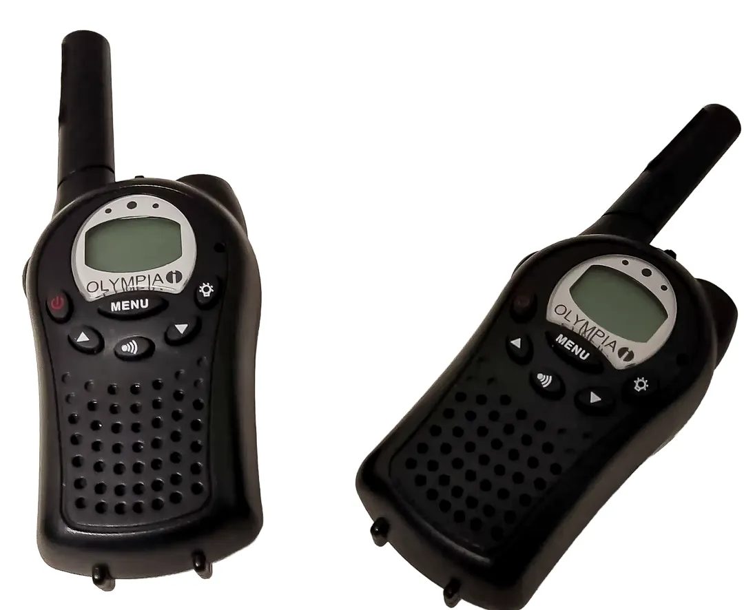 Olympia Walkie-Talkie Funkgeräte Set 2 Stück – Bild 3