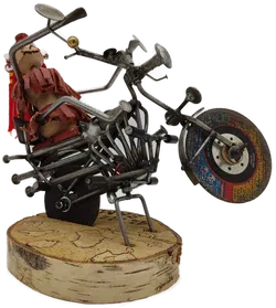 Deko Motorrad Ohne Marke Gut Erhalten | Industrial-Flair - Bild 2