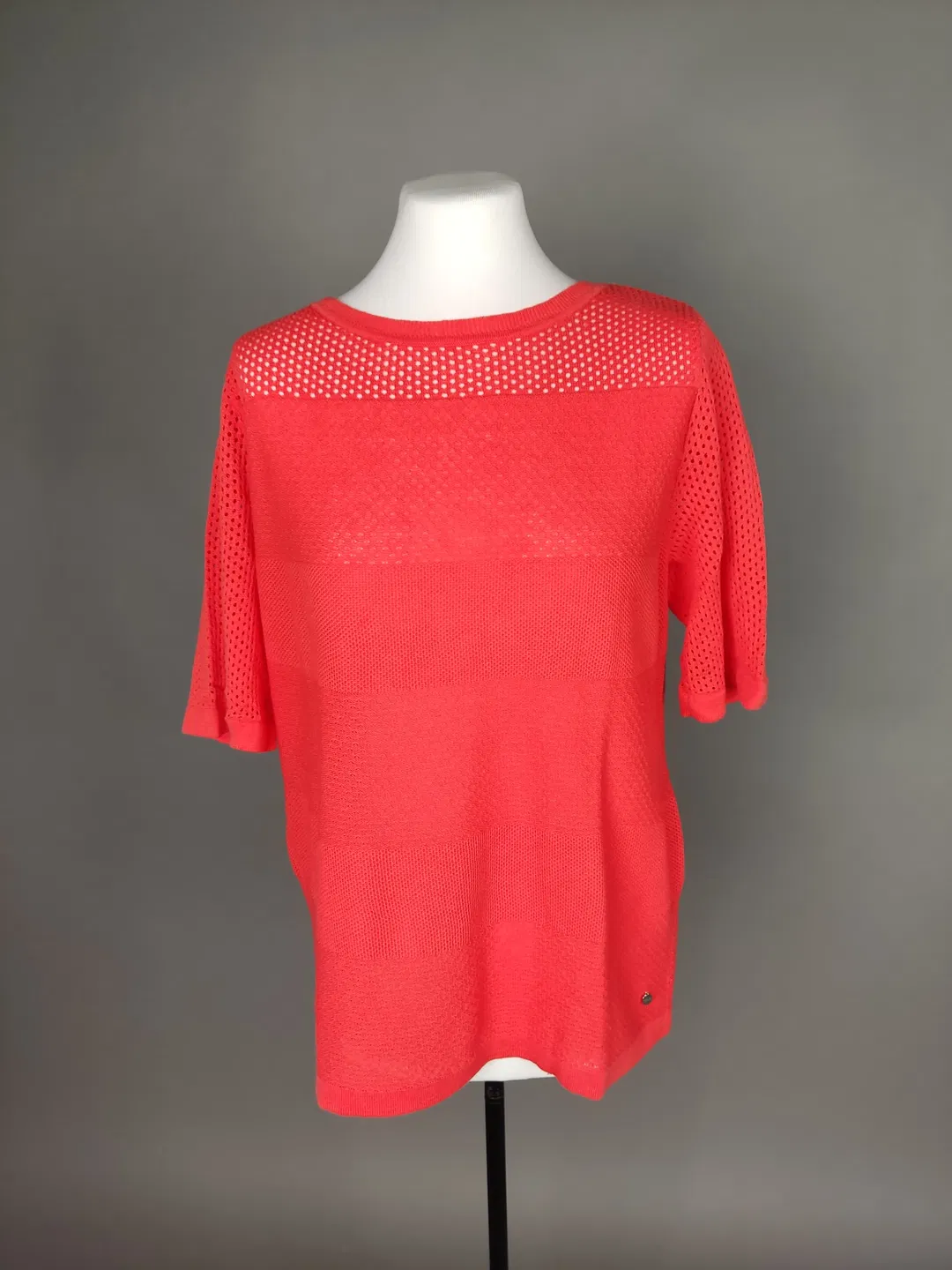 MADELEINE Damen Strickoberteil in Koralle - L / 40 - Bild 1