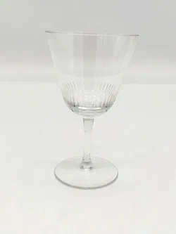 Mid-Century Weingläser geschliffen - 4 Stück - Bild 2