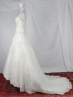 Hochzeitskleid - 13 - Martin Thornburg by Mon Cheri (USA) - Gr. L - Bild 4