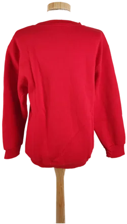 ADIDAS Damen Pullover Rot, Rundhals, Gr. S - Bild 2
