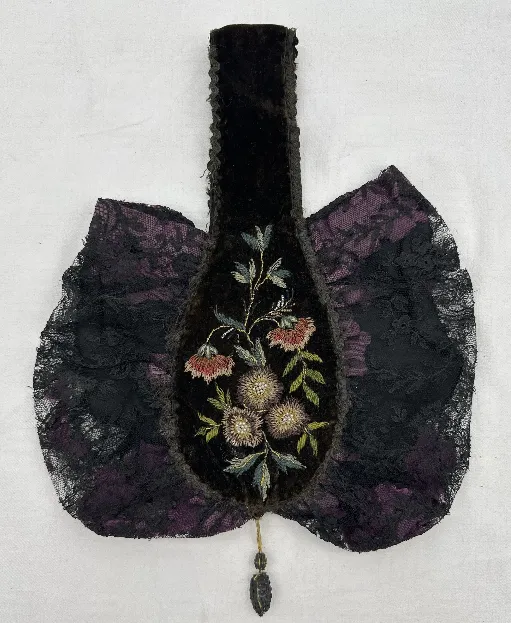 Antike bestickte Trachtentasche/Beutel 1940 – Bild 2