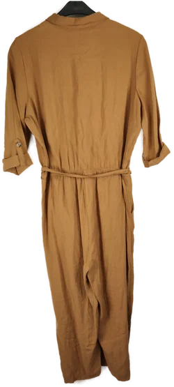 Damenjumpsuit Yessica Unifarben Viskose 44 | Casual-Eleganz - Bild 2