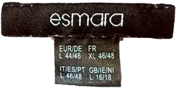 Esmara Damen Weihnachtspullover rot gemustert Gr. EUR 44/46 - Bild 4