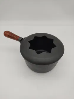 Fondue-Topf aus Gusseisen - Bild 2
