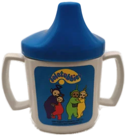 Coppia, Teletubbies Trinkbecher, Vintage